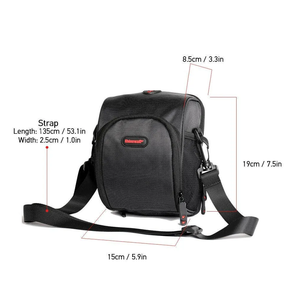 Waterproof Bicycle Handlebar Bag Front Bag Bike Cycling Cellphone Holder Bag Pannier Shoulder Bag with Rain Cover and Earphone Jack