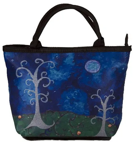 Whimsical Trees Kitten Purse - The Couple