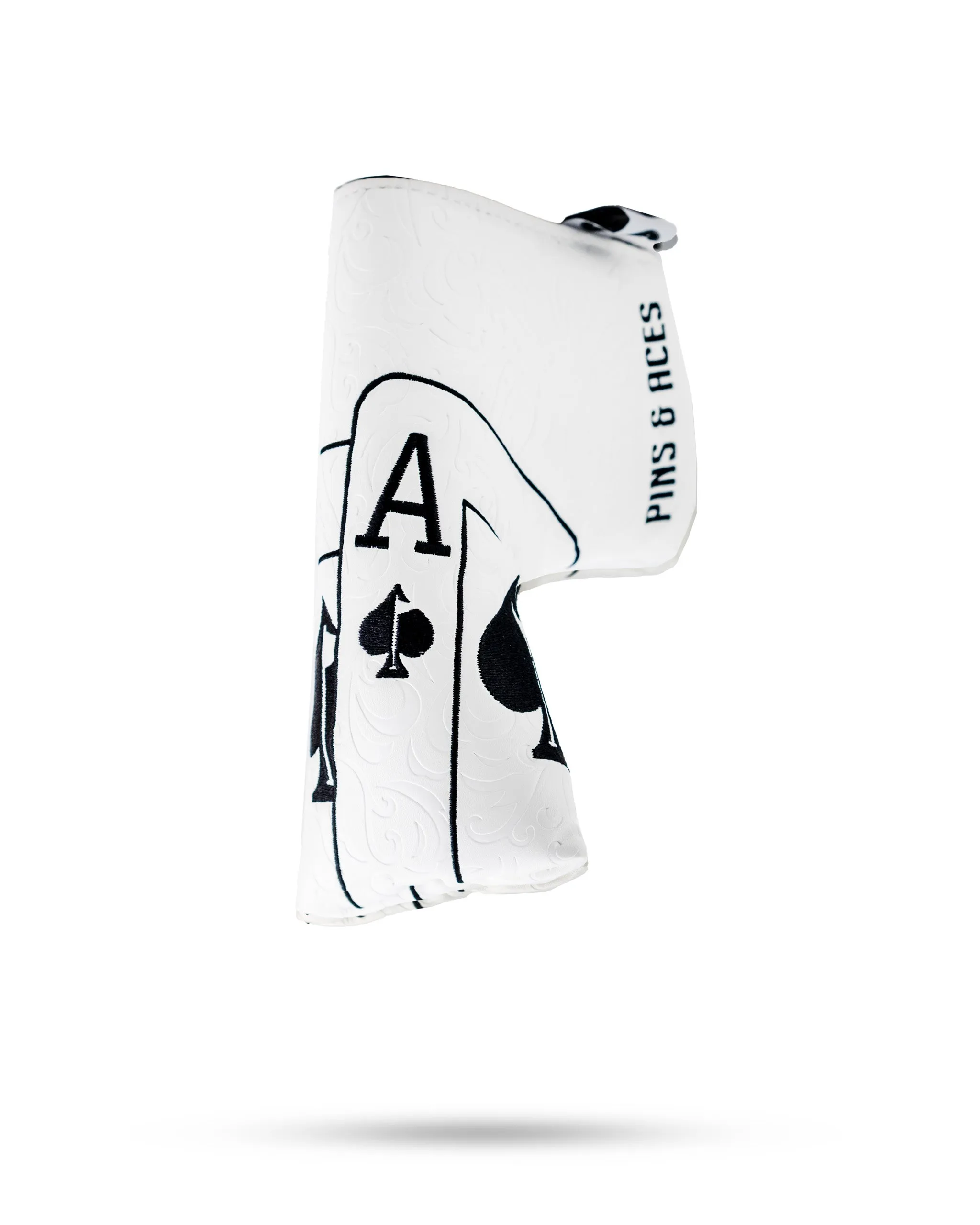 White Out Ace of Spades - Blade Putter Cover