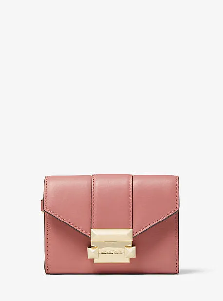 Whitney Small Leather Chain Wallet