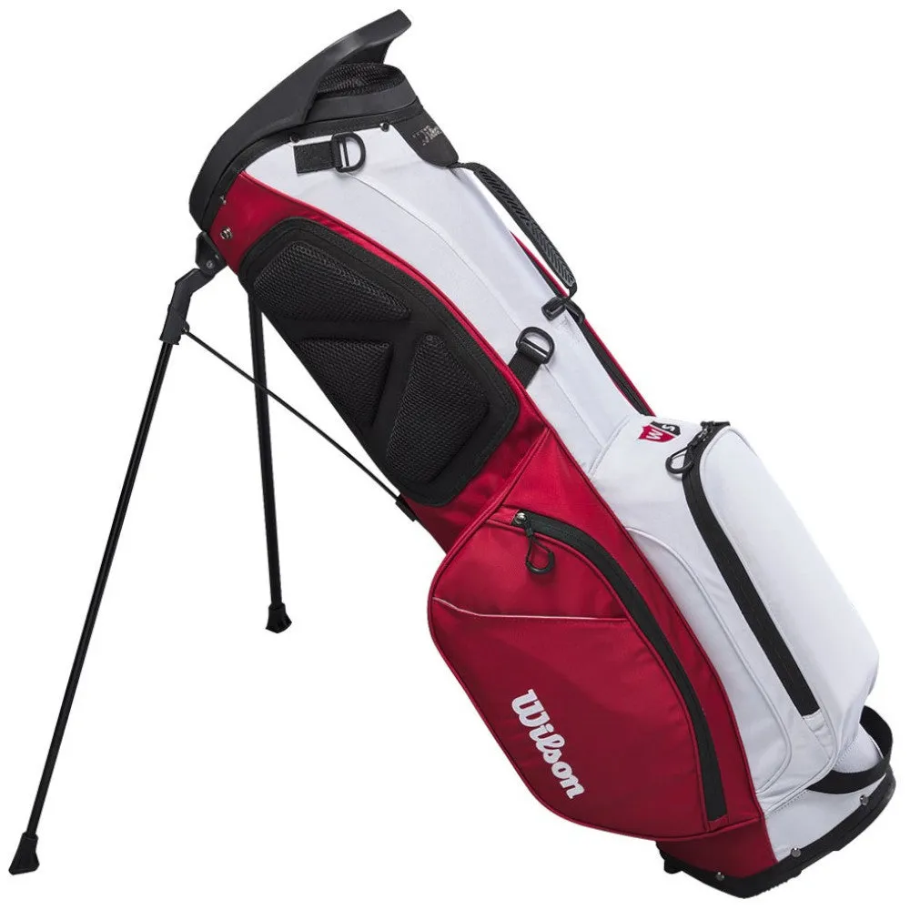 Wilson Exo Lite Stand Bag - Staff Red