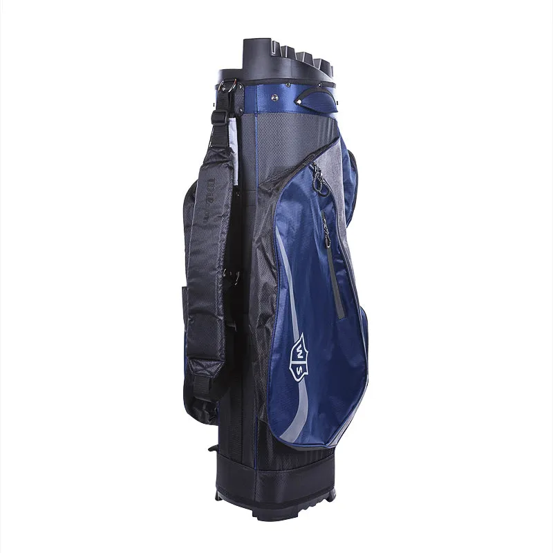 WILSON I Lock III Cart Bag (Navy/Grey/Grey)