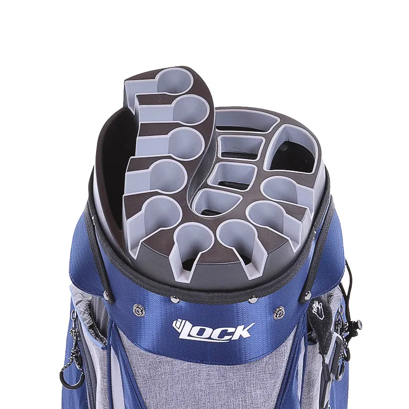 WILSON I Lock III Cart Bag (Navy/Grey/Grey)