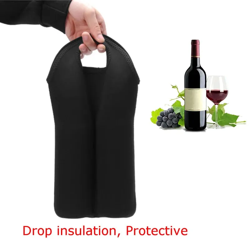 Wine Bottle Freezer Bag Cooler