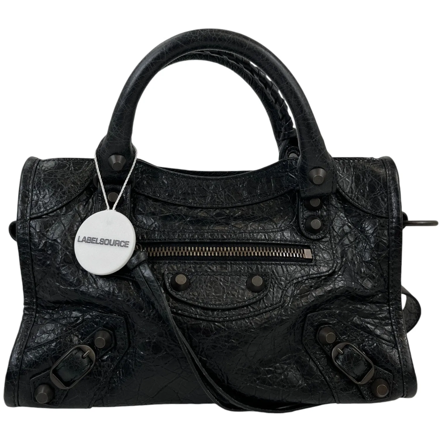 Women's Le City Mini Top-Handle Handbag Black