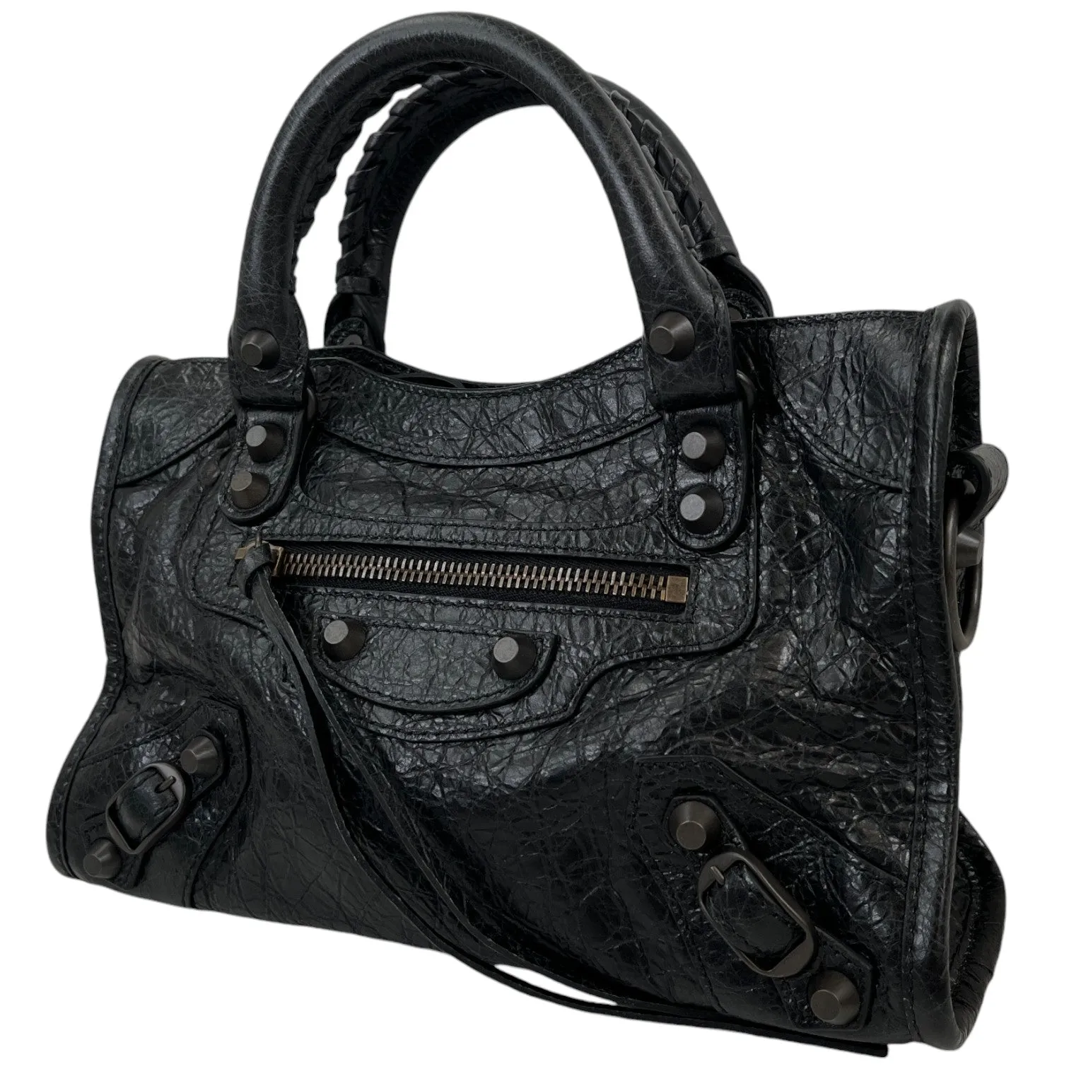 Women's Le City Mini Top-Handle Handbag Black