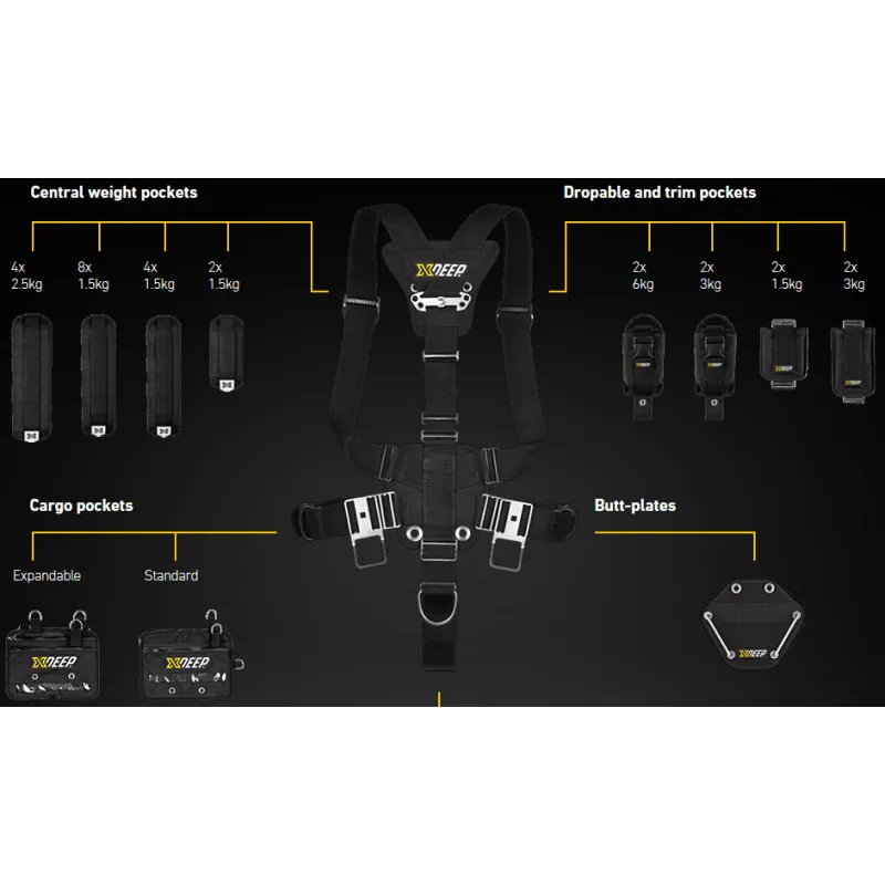 xDeep -  Stealth 2.0 REC Sidemount System