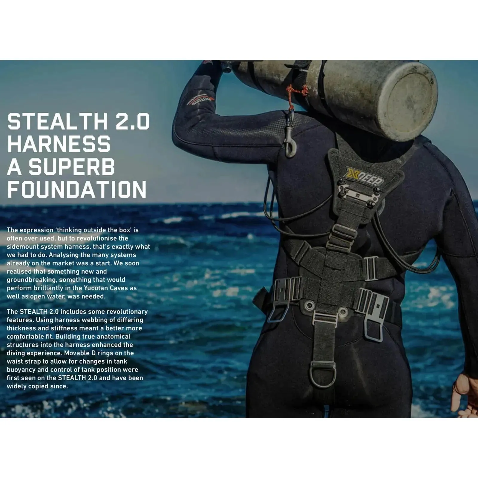 xDeep -  Stealth 2.0 REC Sidemount System