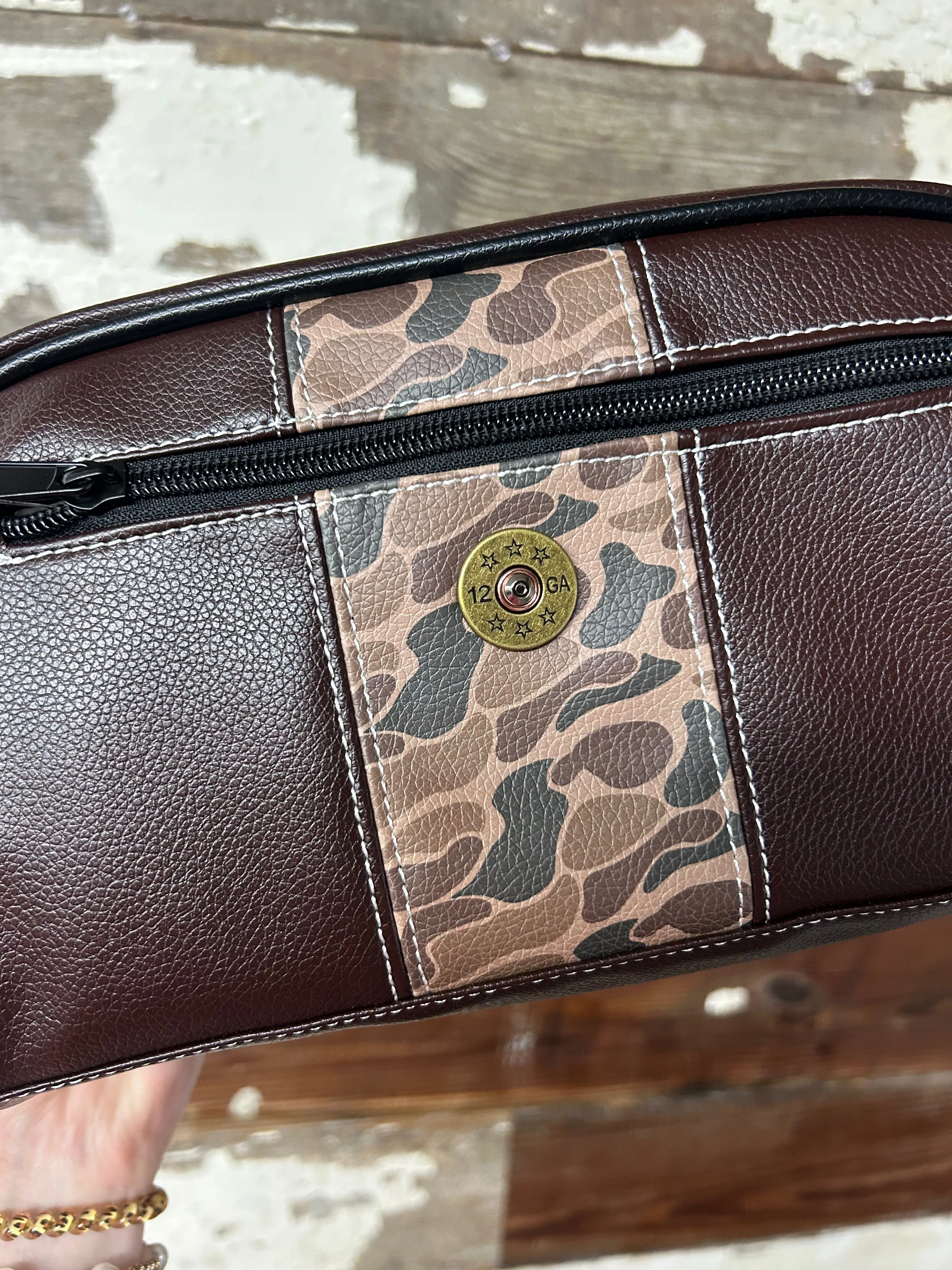 Zeppelin Old School Camo Toiletry Bag