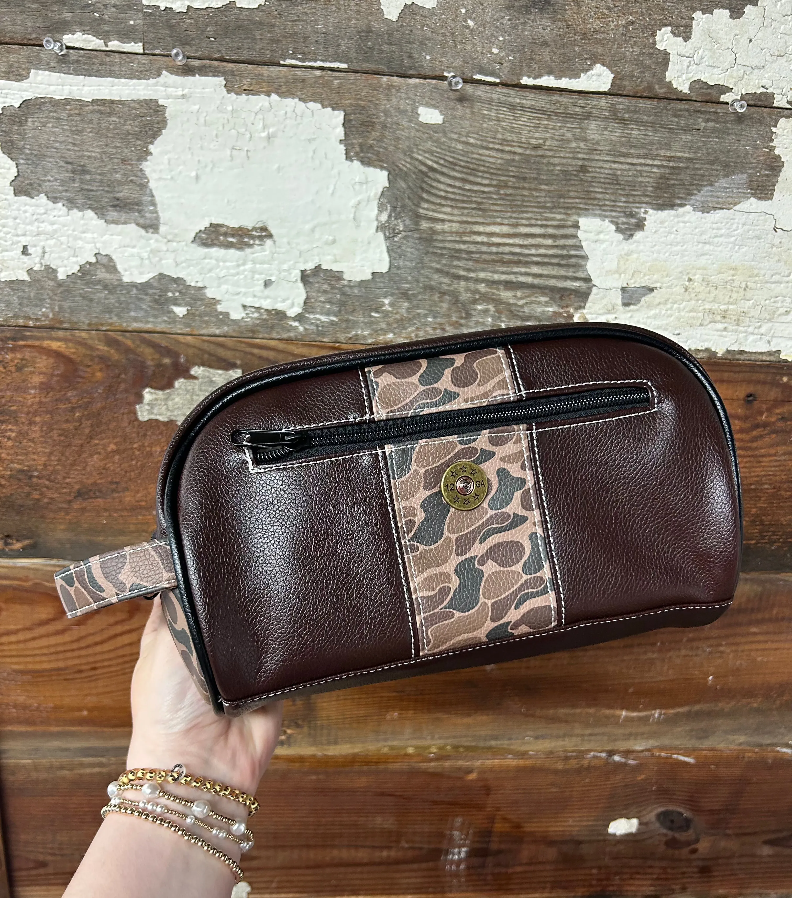 Zeppelin Old School Camo Toiletry Bag